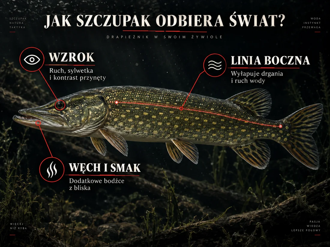 Jak szczupak odbiera świat